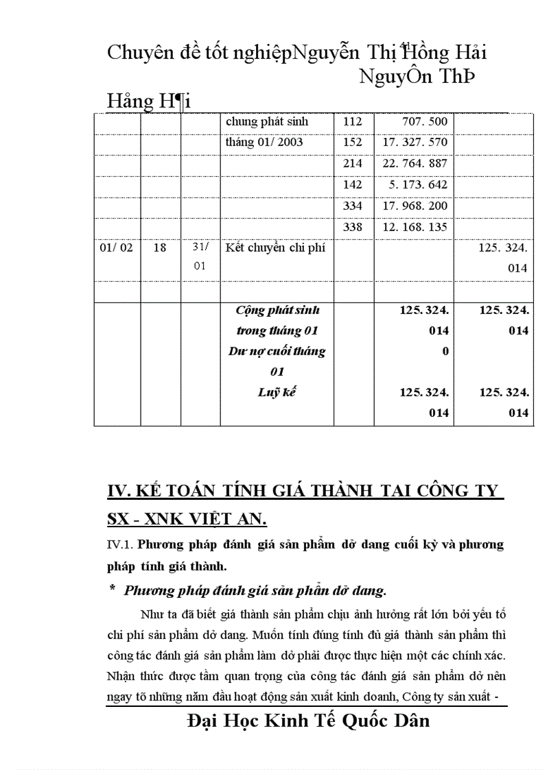image for page Tổ chức kế toán chi phí sản xuất và tính giá thành sản phẩm tại Công ty sản xuất - xuất nhập khẩu Việt An