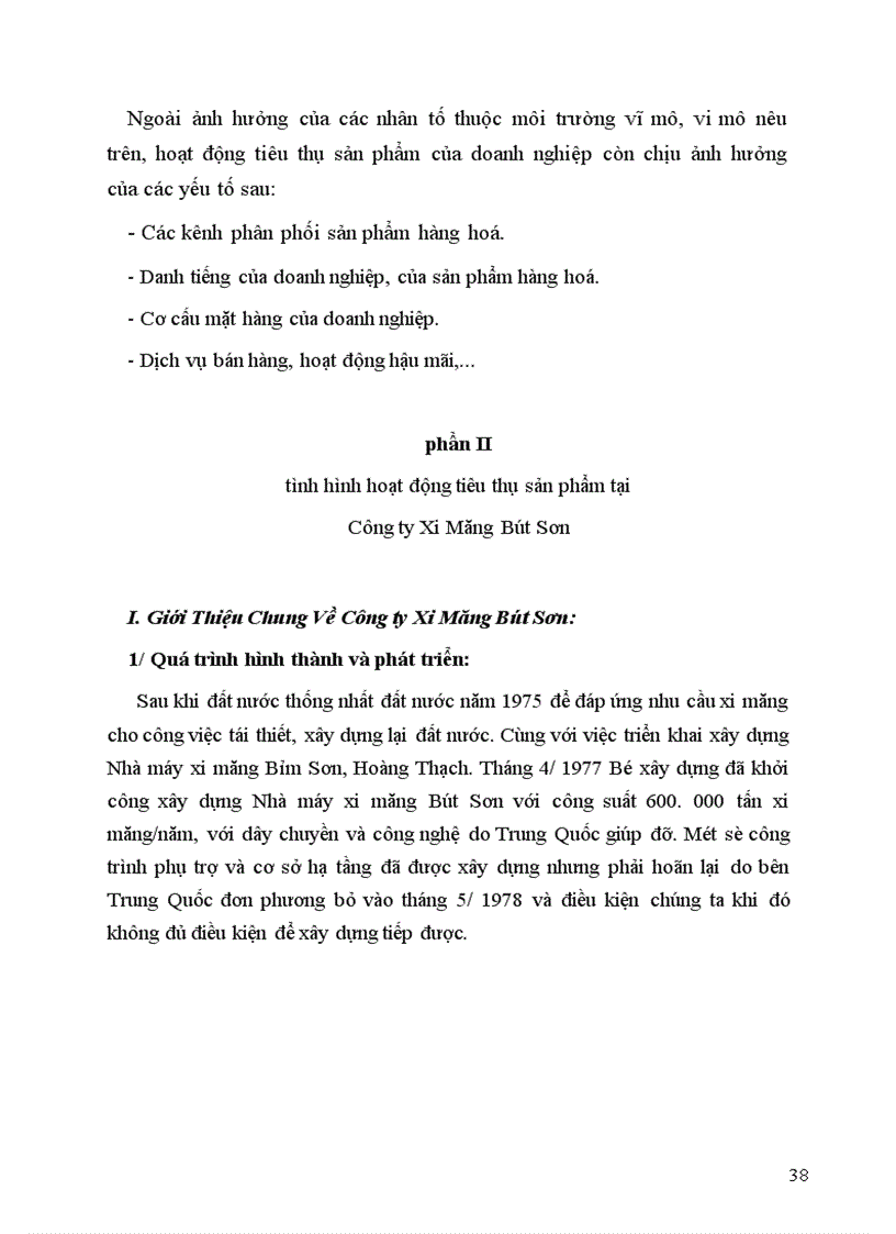 image for page Một số biện pháp nhằm đẩy mạnh hoạt động tiêu thụ sản phẩm ở Công ty Xi Măng Bút Sơn.