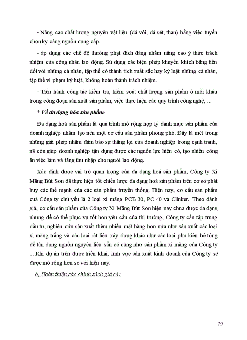 image for page Một số biện pháp nhằm đẩy mạnh hoạt động tiêu thụ sản phẩm ở Công ty Xi Măng Bút Sơn.