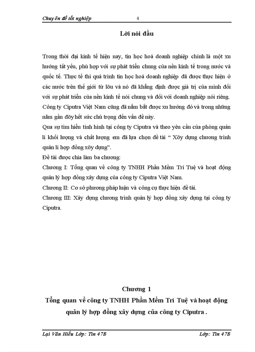 image for page Xây dựng chương trình quản lí hợp đồng xây dựng