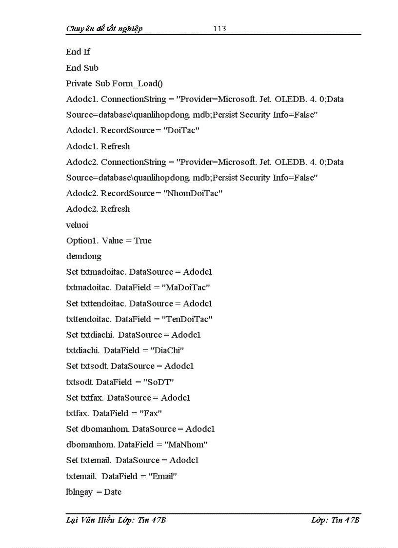 image for page Xây dựng chương trình quản lí hợp đồng xây dựng