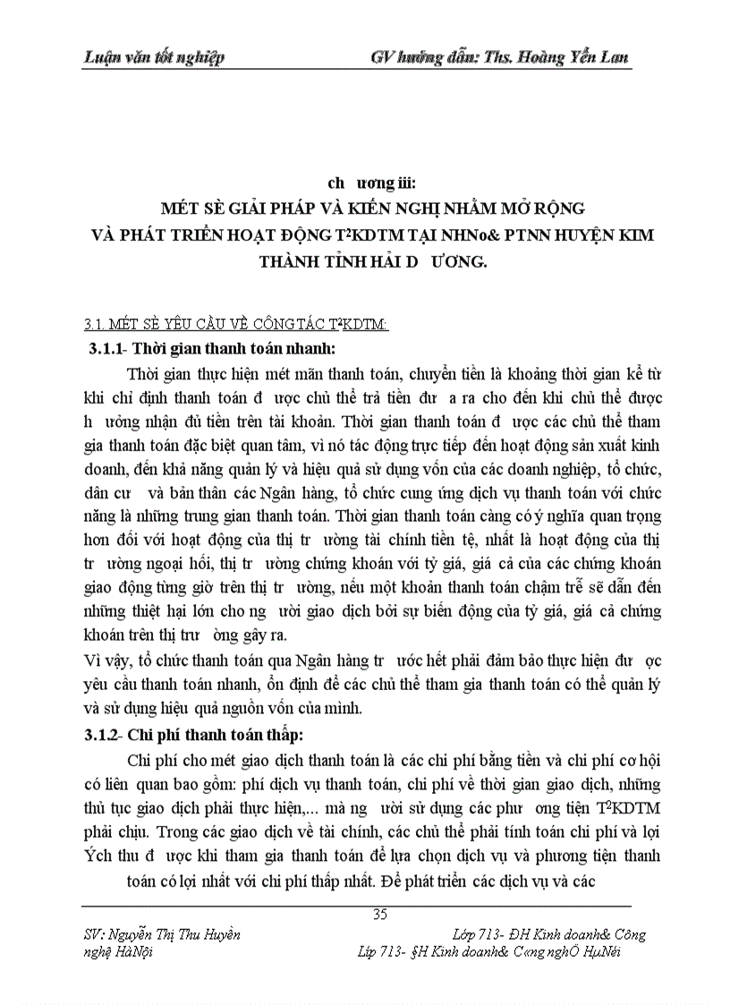 image for page Một số giải pháp nhằm hoàn thiện công tác thanh toán không dùng tiền mặt tại Ngân hàng Nông nghiệp& phát triển nông thôn huyện Kim Thành