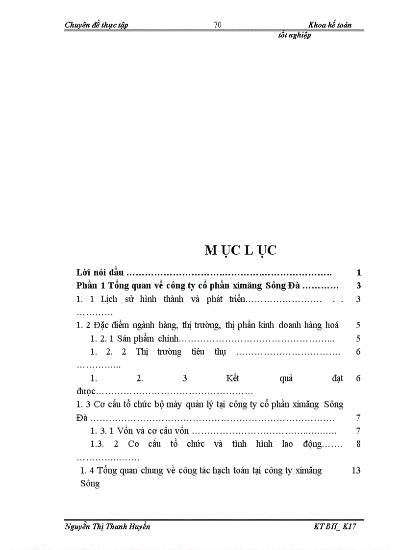 image for page Hoàn thiện hạch toán quá trình tiêu thụ và xác định kết quả kinh doanh tại công ty cổ phần Ximăng Sông Đà - Tỉnh Hoà Bình