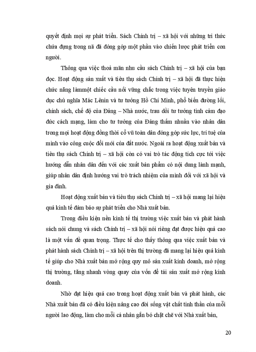 image for page Vai trò của sách Chính trị – Xã hội và hoạt động Phát hành sách Chính trị – Xã hội trong công cuộc đổi mới hiện nay