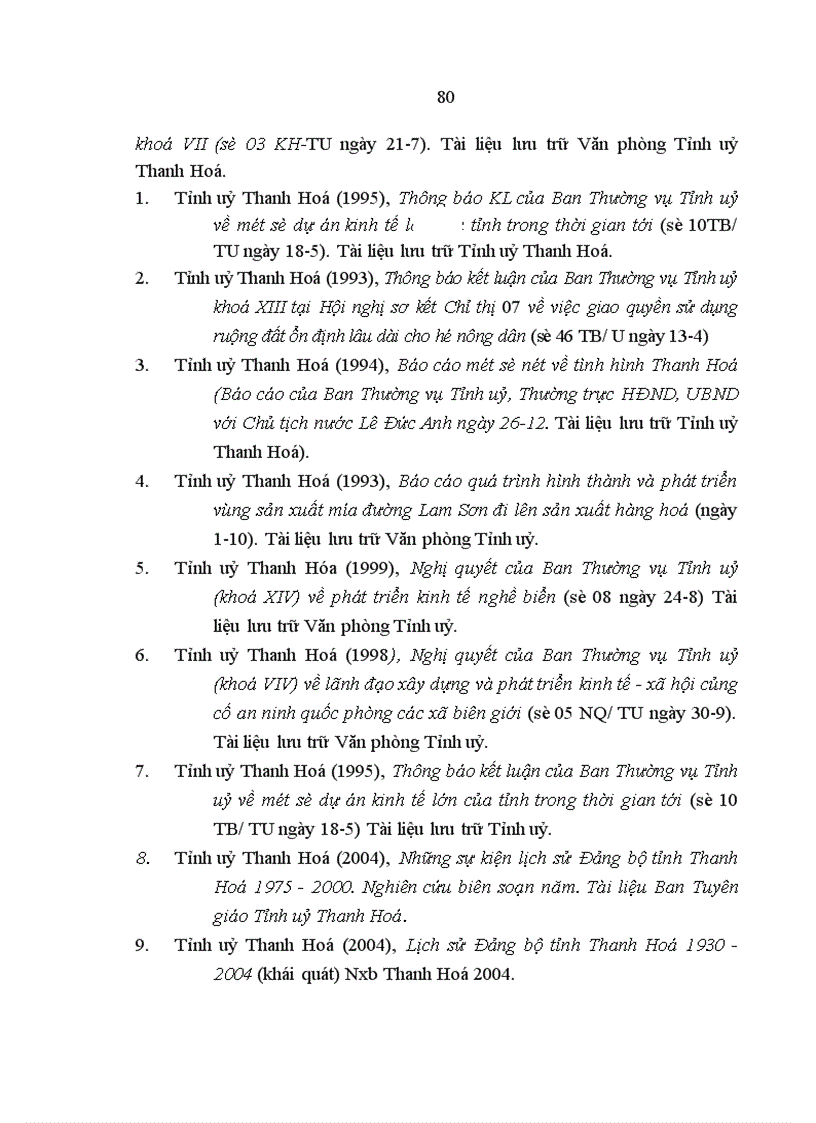 image for page Đảng bộ tỉnh Thanh Hoá l•nh đạo chuyển dịch CCKT nông nghiệp, nông thôn từ 1986 đến 2003