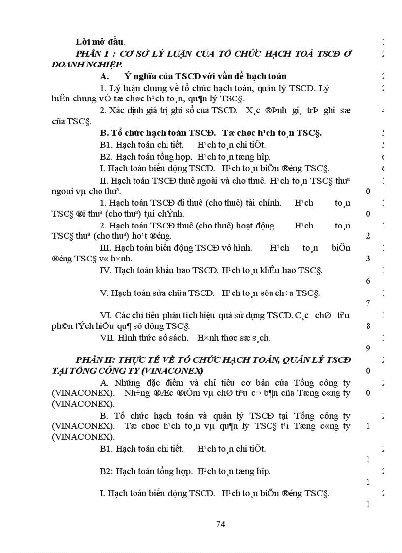 image for page Tổ chức hạch toán, quản lý TSCĐ tại Tổng công ty xuất nhập khẩu xây dựng Việt Nam.