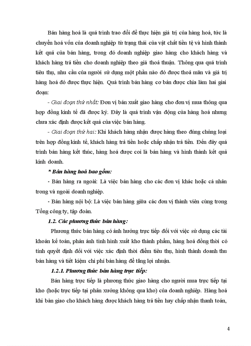 image for page Tổ chức kế toán bán hàng và xác định kết quả trong doanh nghiệp thương mại tại Công ty TNHH Thương mại Quảng Lợi