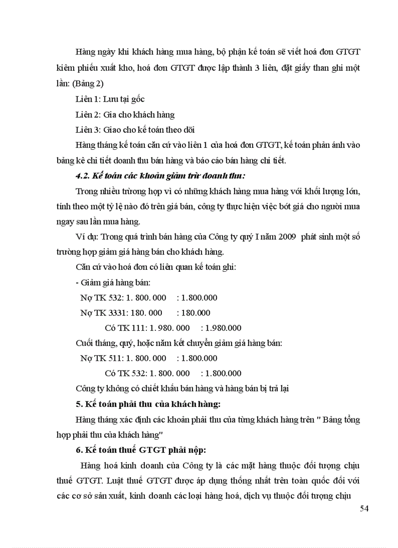 image for page Tổ chức kế toán bán hàng và xác định kết quả trong doanh nghiệp thương mại tại Công ty TNHH Thương mại Quảng Lợi
