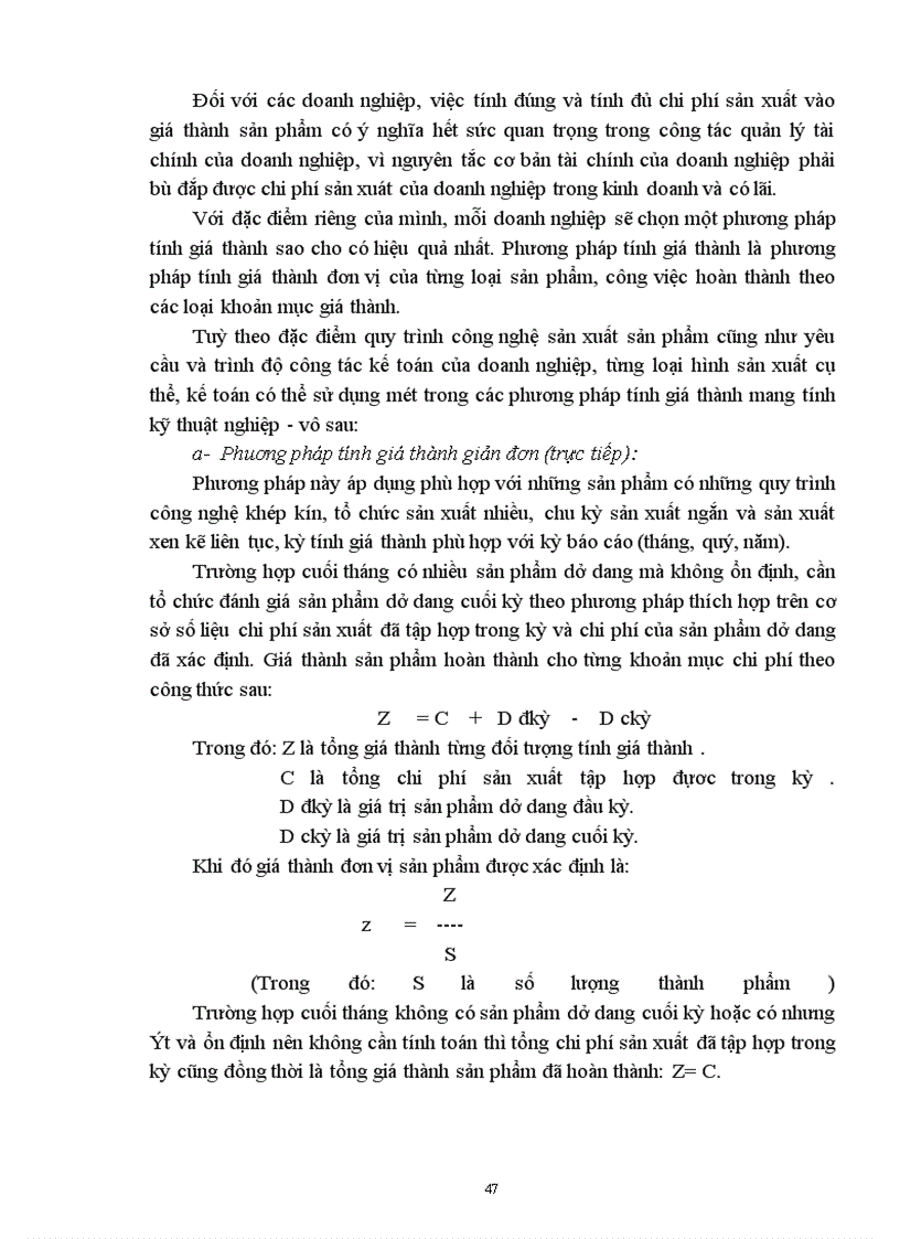 image for page Hoàn thiện công tác hạch toán chi phí sản xuất và tính giá thành sản phẩm tại công ty DVCNHN