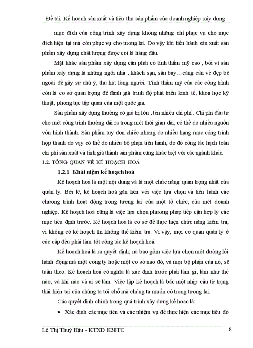 image for page Lập kế hoạch sản xuất và tiêu thụ sản phẩm tại Công ty xây dựng cấp thoát nước và hạ tầng kỹ thuật