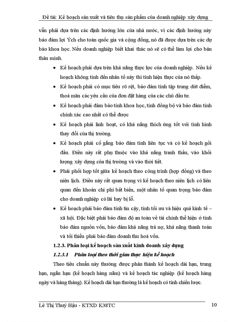 image for page Lập kế hoạch sản xuất và tiêu thụ sản phẩm tại Công ty xây dựng cấp thoát nước và hạ tầng kỹ thuật