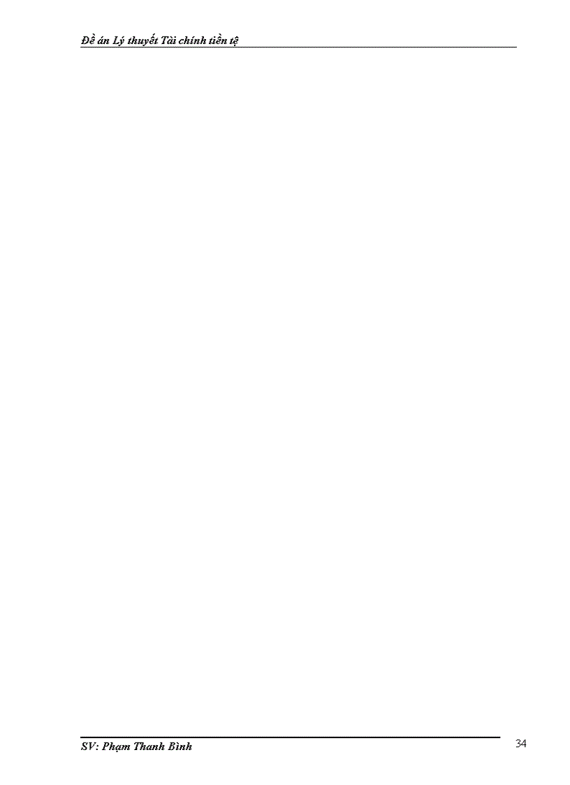 image for page Đề án Lý thuyết Tài chính tiền tệ