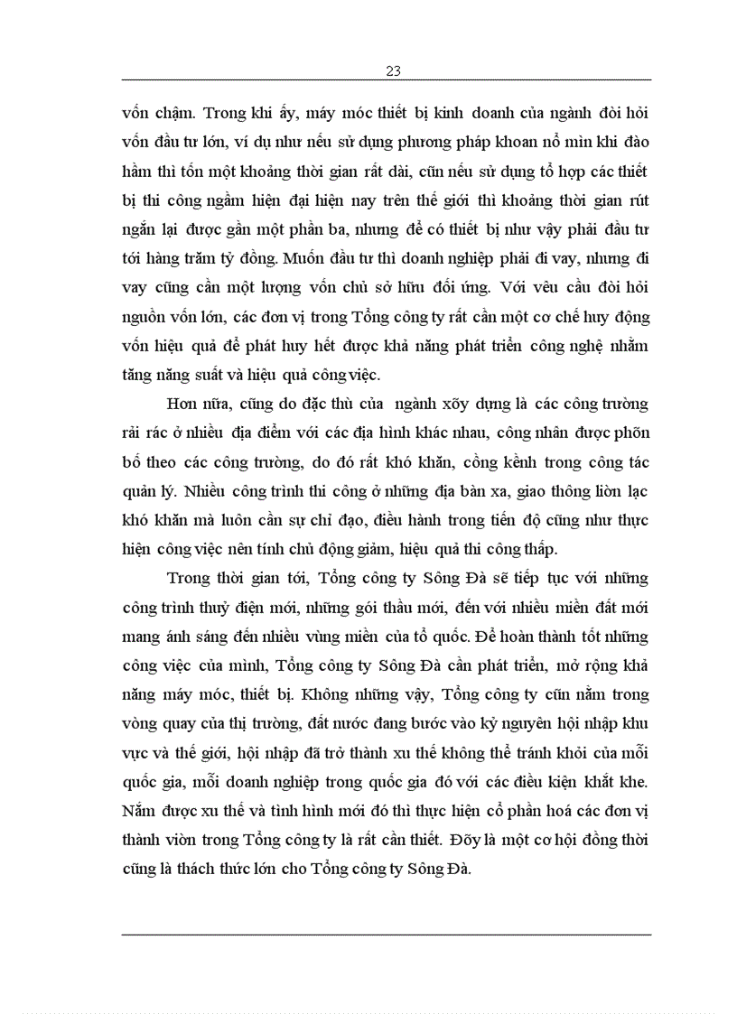 image for page Giải pháp hoàn thiện quy trình cổ phần hoá tại tổng công ty sông đà