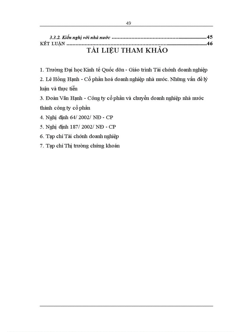 image for page Giải pháp hoàn thiện quy trình cổ phần hoá tại tổng công ty sông đà