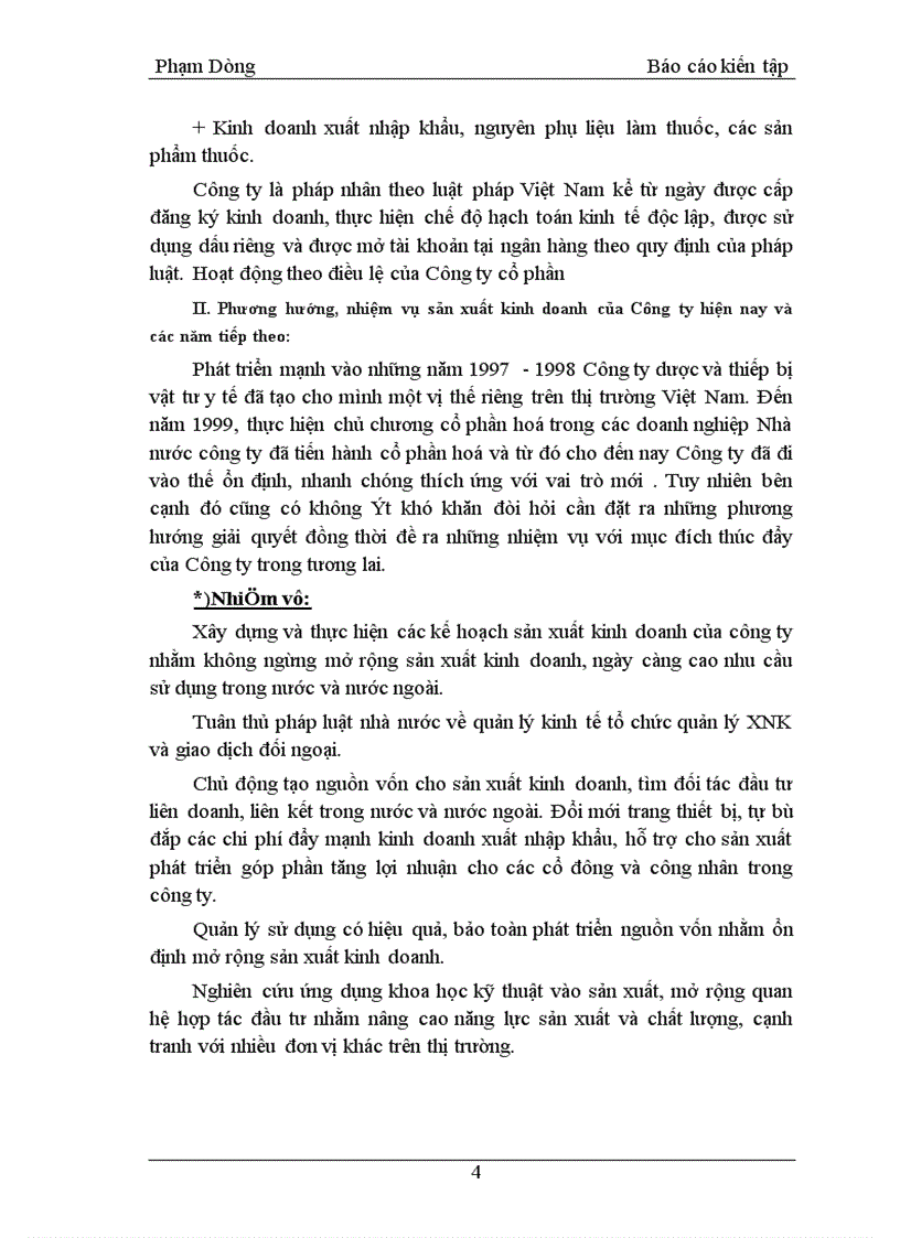 image for page Báo cáo tình hình sản xuất kinh doanh của Công ty cổ phần Dược và vật tư thiết bị y tế giao thông vận tải