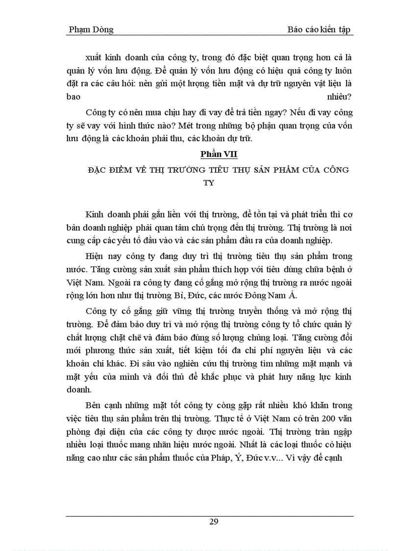 image for page Báo cáo tình hình sản xuất kinh doanh của Công ty cổ phần Dược và vật tư thiết bị y tế giao thông vận tải