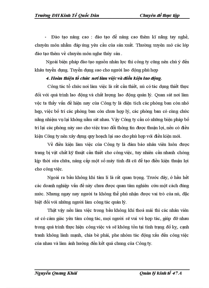 image for page Một số giải pháp nhằm xây dựng và hoàn thiện cơ cấu tổchức bộ máy quản lý tại Công ty Cổ phần Thủy sản khu vực I