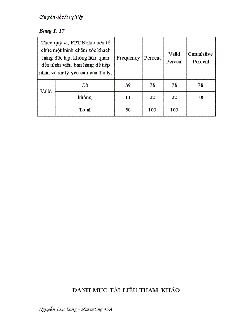 image for page Đánh giá thực trạng hiệu quả hoạt động Marketing của công ty phân phối điện thoại di động Nokia F9-FPT