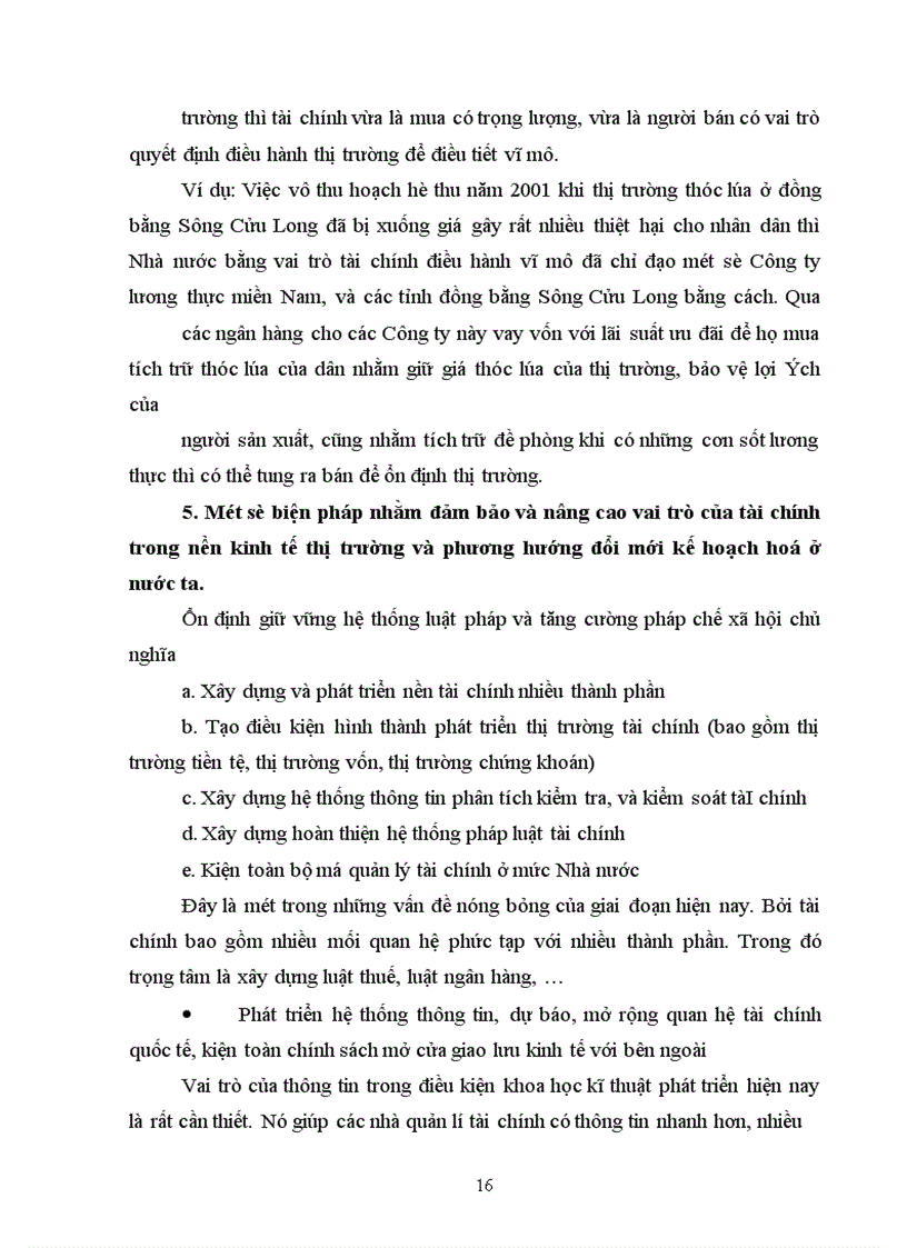 image for page Vai trò tài chính nhà nước trong điều tiết kinh tế ở nước ta