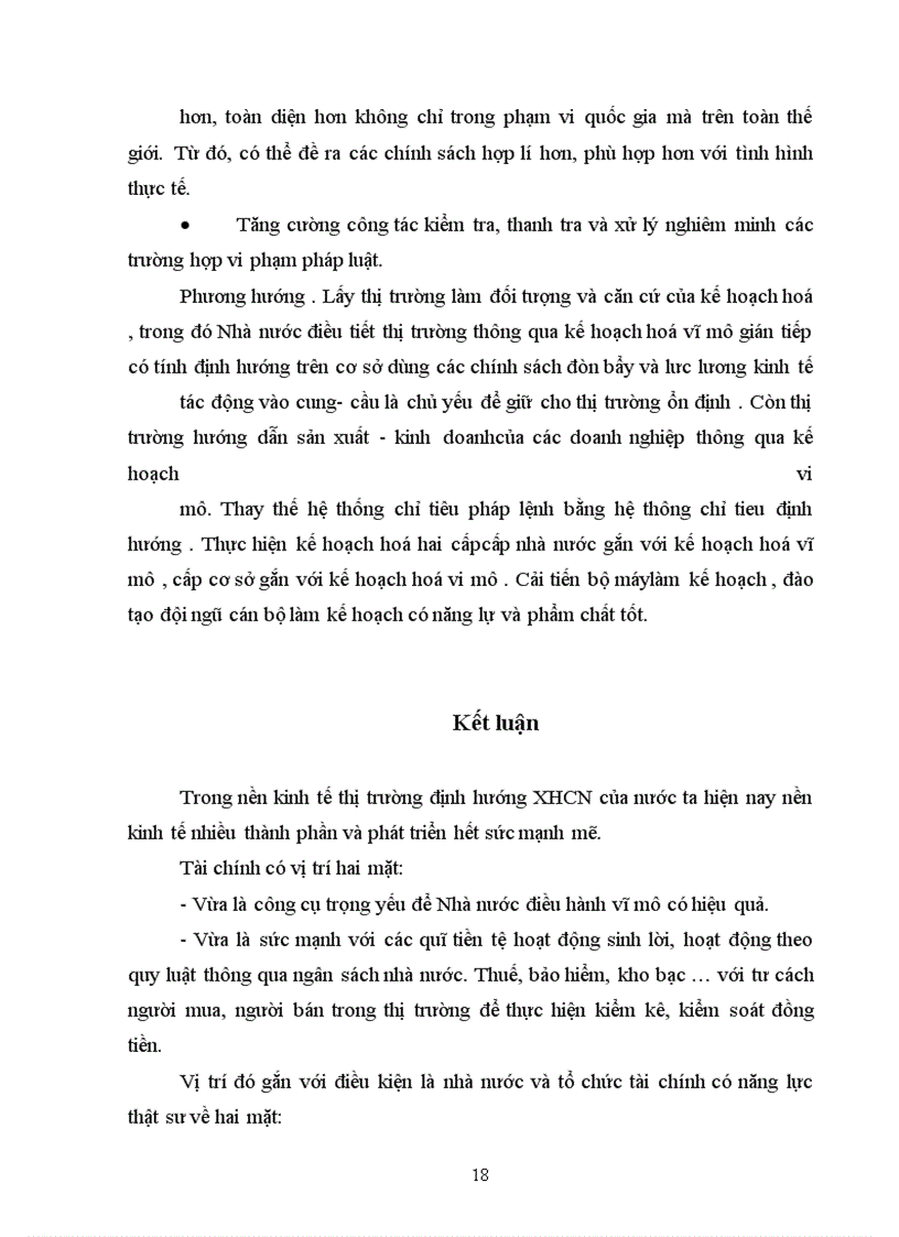 image for page Vai trò tài chính nhà nước trong điều tiết kinh tế ở nước ta