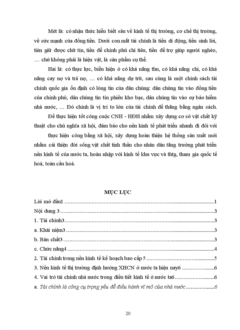 image for page Vai trò tài chính nhà nước trong điều tiết kinh tế ở nước ta