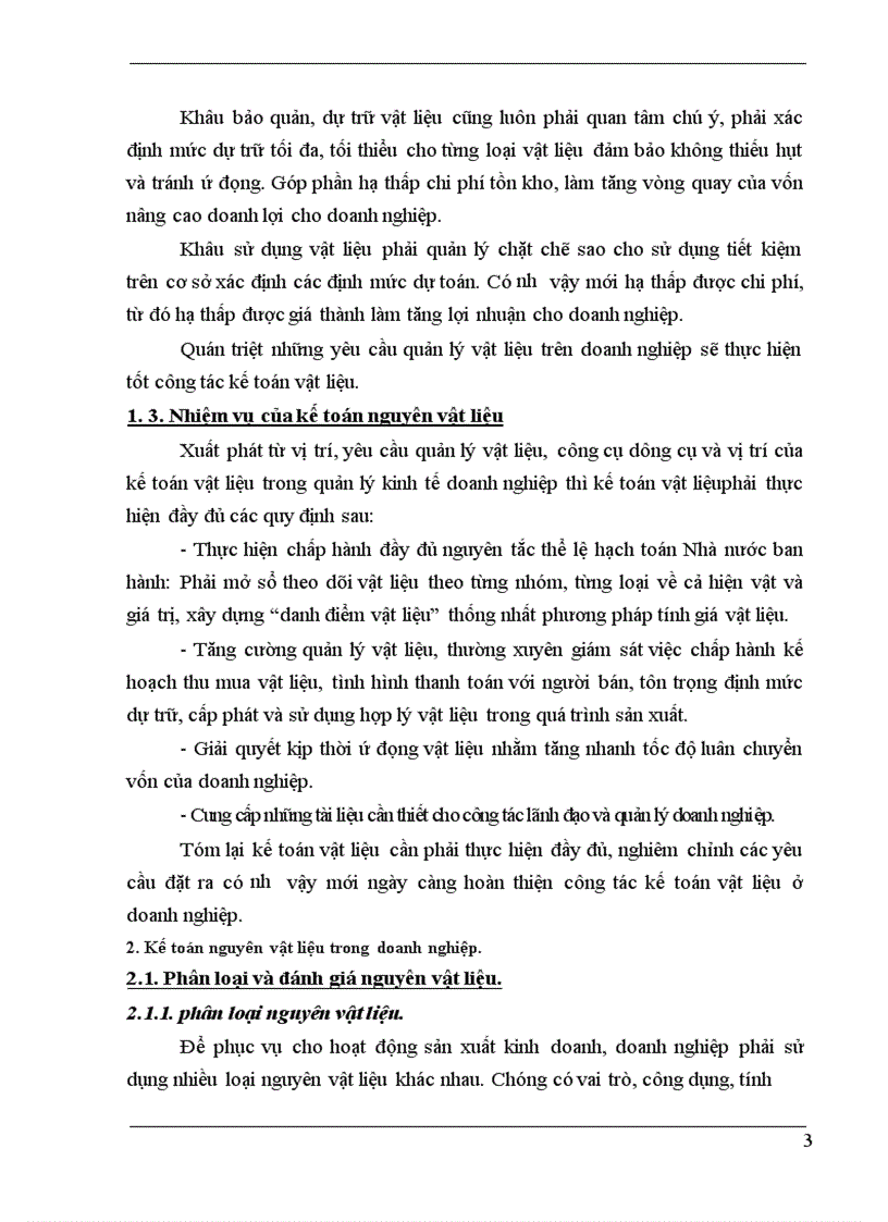 image for page Tổ chức công tác kế toán nguyên vật liệu tại công ty bê tông và xây dựng Vĩnh Tuy