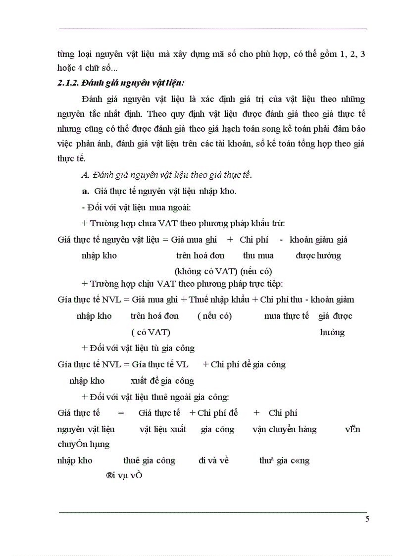 image for page Tổ chức công tác kế toán nguyên vật liệu tại công ty bê tông và xây dựng Vĩnh Tuy