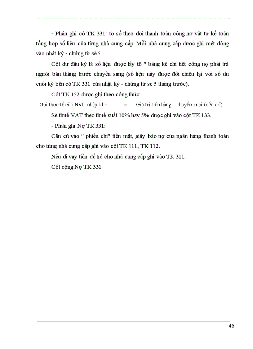 image for page Tổ chức công tác kế toán nguyên vật liệu tại công ty bê tông và xây dựng Vĩnh Tuy