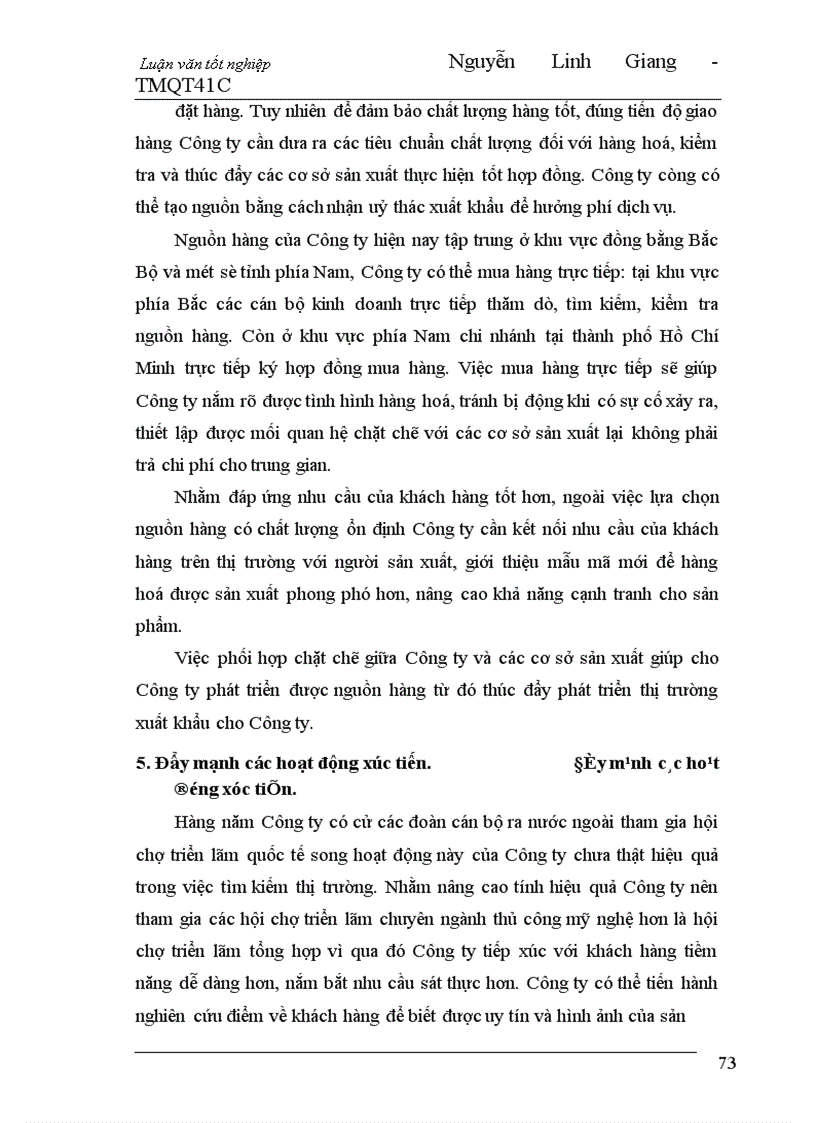 image for page Một số biện pháp phát triển thị trường xuất khẩu hàng thủ công mỹ nghệ tại Công ty XNK BAROTEX
