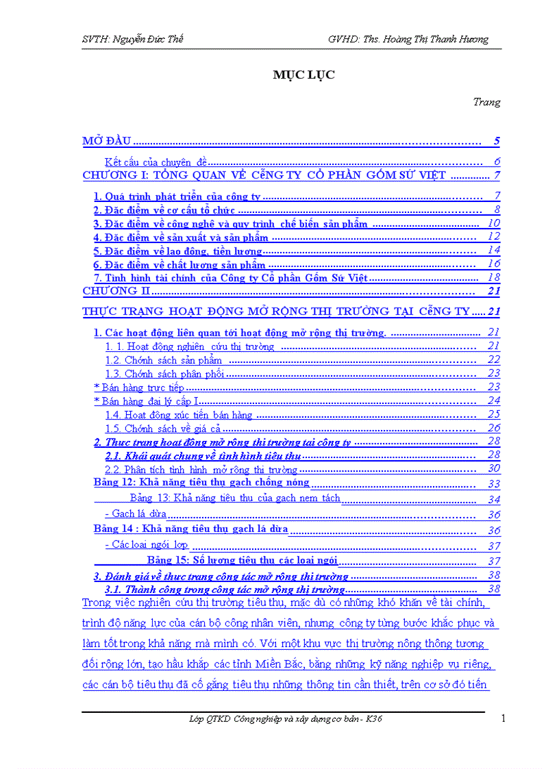 image for page Giải pháp nhằm mở rộng thị trường tiêu thụ tại Công ty Cổ Phần Gốm Sứ Việt