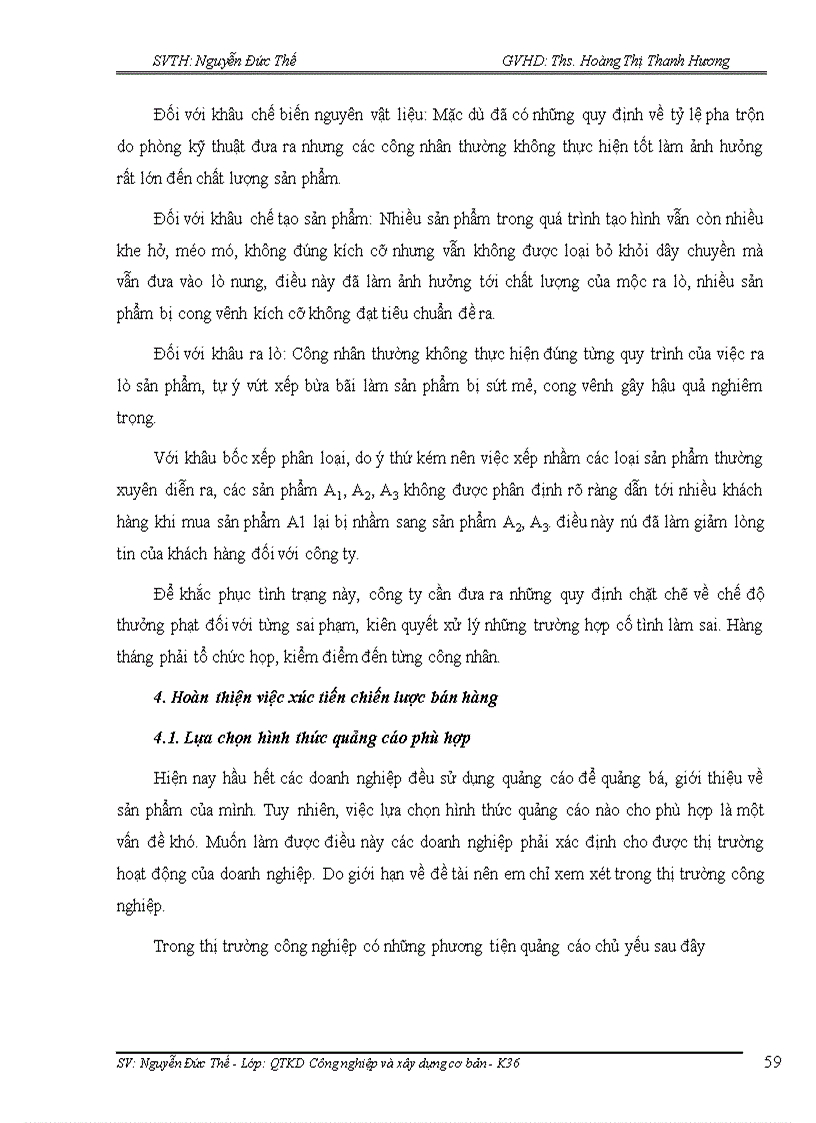 image for page Giải pháp nhằm mở rộng thị trường tiêu thụ tại Công ty Cổ Phần Gốm Sứ Việt