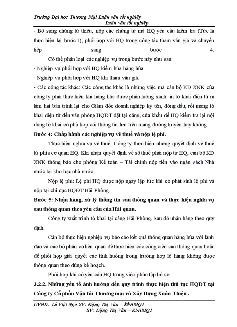 image for page Hoàn thiện quy trình thực hiện thủ tục HQĐT để nhập khẩu lốp xe từ Mỹ tại Công ty Cổ phần Vận tải Thương mại và Xây dựng Xuân Thiệu