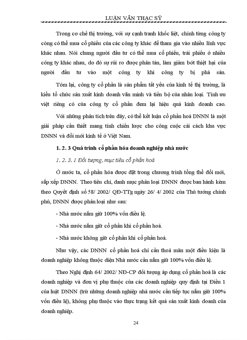 image for page Giải pháp tài chính nhằm thúc đẩy quá trình cổ phần hóa DNNN trên địa bàn Hà nội