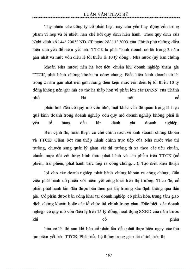 image for page Giải pháp tài chính nhằm thúc đẩy quá trình cổ phần hóa DNNN trên địa bàn Hà nội