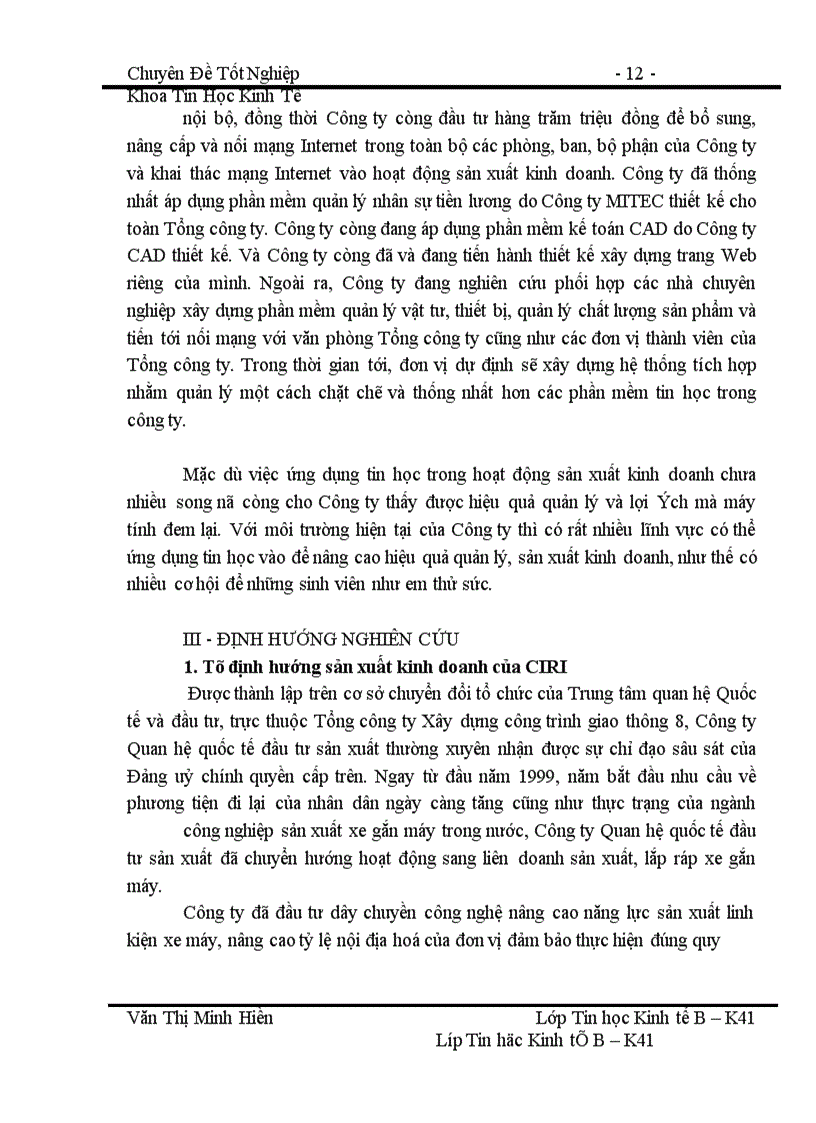 image for page Chương trình Quản lý chất lượng xe máy xuất xưởng