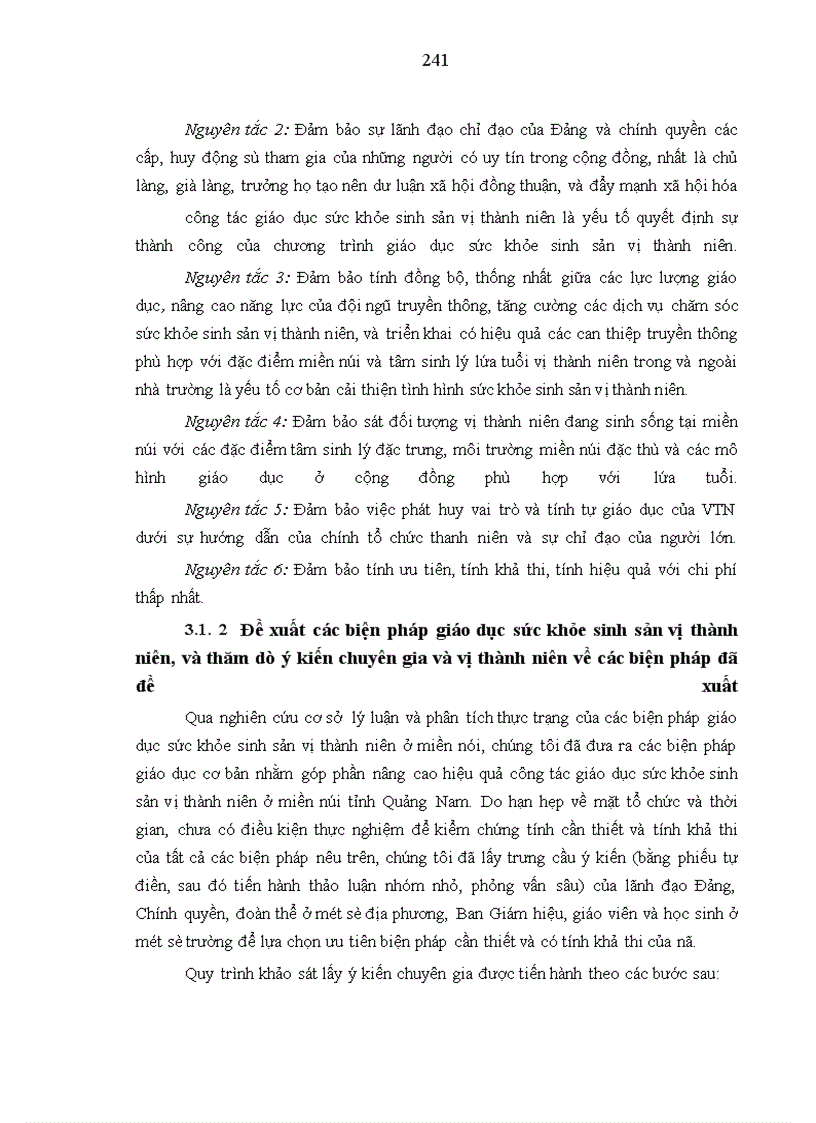 image for page Các biện pháp giáo dụcsức khoẻ sinh sản vị thành niên ở miền núi tỉnh quảng nam