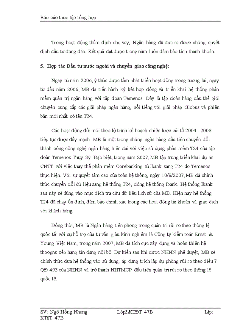 image for page Hoạt động đầu tư, quản lý hoạt động đầu tư tại NH TMCP Quân đội