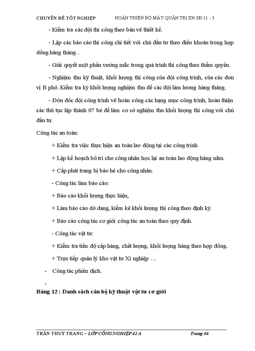 image for page Một số giải pháp góp phần hoàn thiện cơ cấu tổ chức bộ máy quản trị của Xí nghiệp Sông Đà 11-3