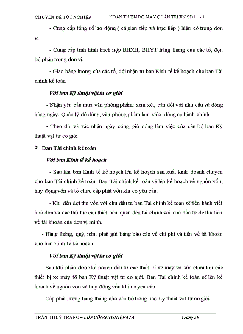 image for page Một số giải pháp góp phần hoàn thiện cơ cấu tổ chức bộ máy quản trị của Xí nghiệp Sông Đà 11-3