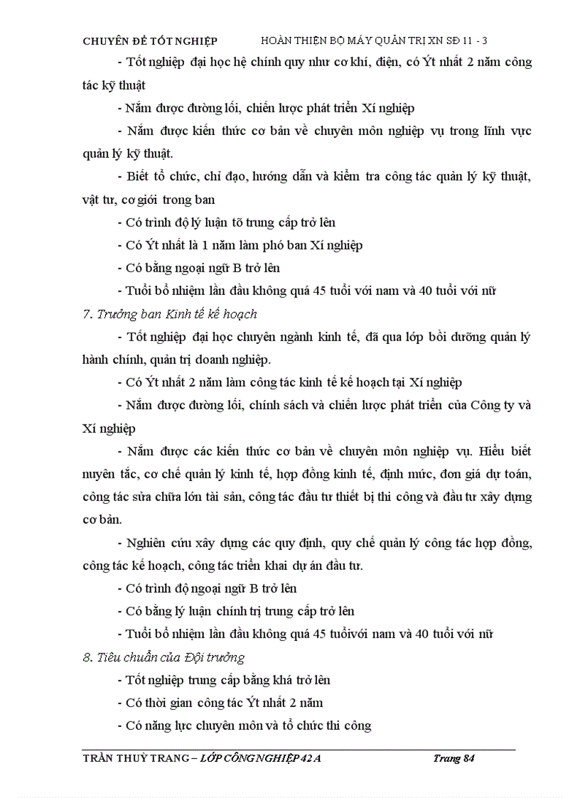 image for page Một số giải pháp góp phần hoàn thiện cơ cấu tổ chức bộ máy quản trị của Xí nghiệp Sông Đà 11-3