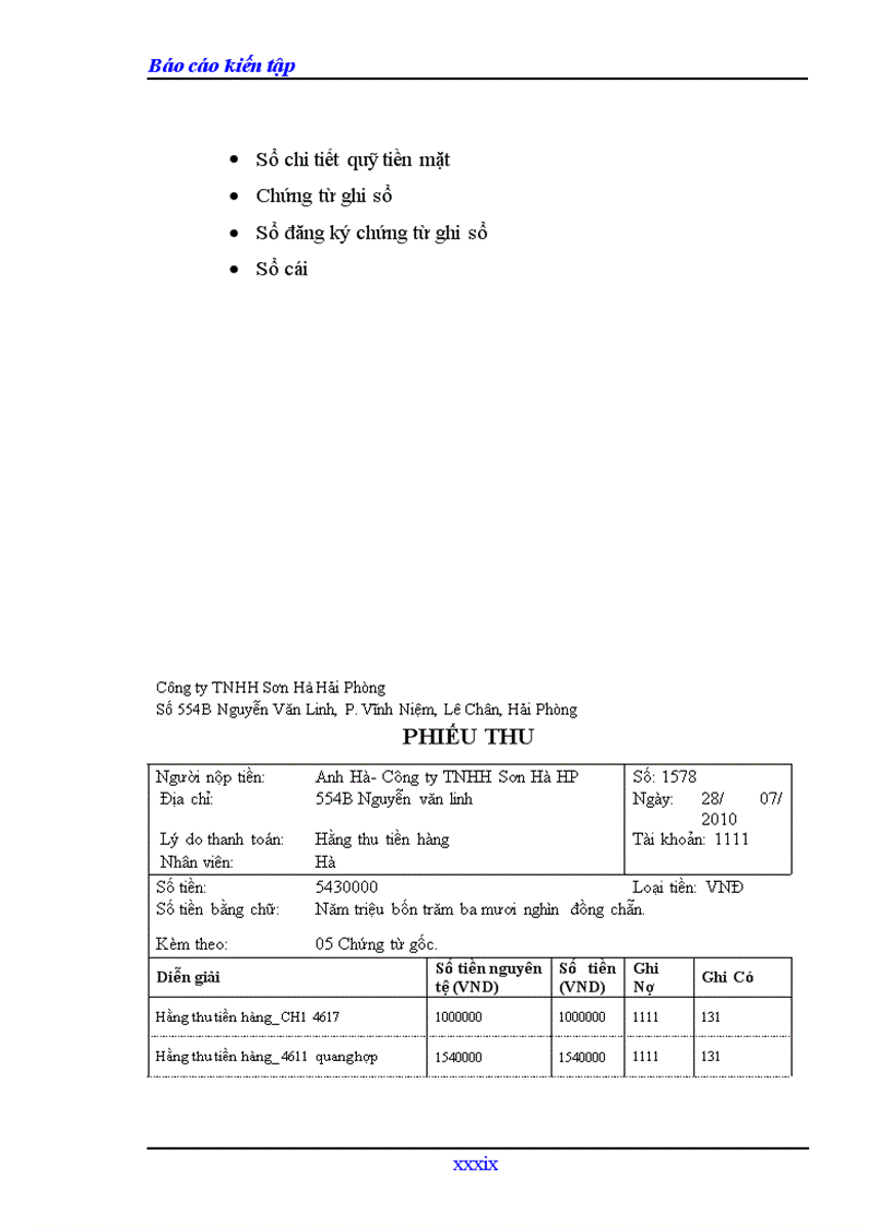 image for page Thực trạng tổ chức kế toán tại Công ty TNHH Sơn Hà Hải Phòng