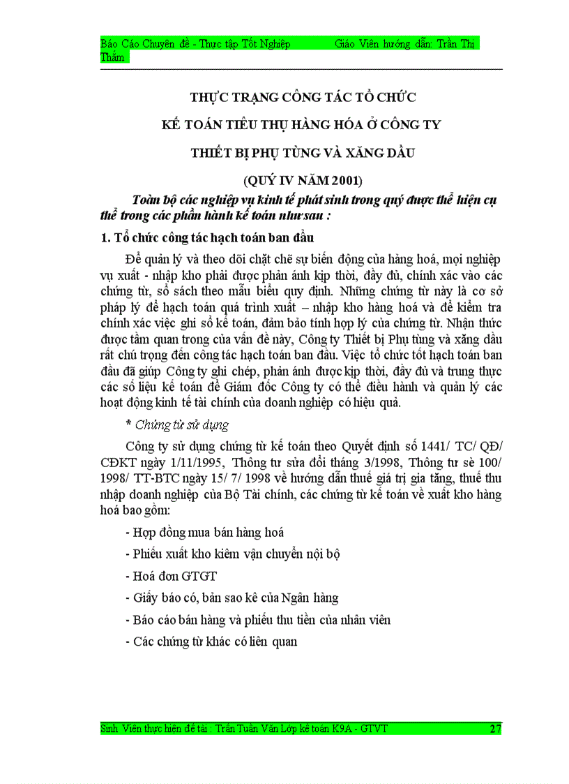 image for page Công tác kế toán tiêu thụ hàng hóa và xác định kết quả kinh doanh ở công ty thiết bị phụ tùng và xăng dầu