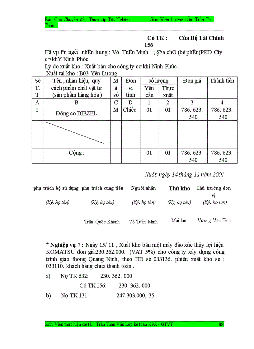 image for page Công tác kế toán tiêu thụ hàng hóa và xác định kết quả kinh doanh ở công ty thiết bị phụ tùng và xăng dầu