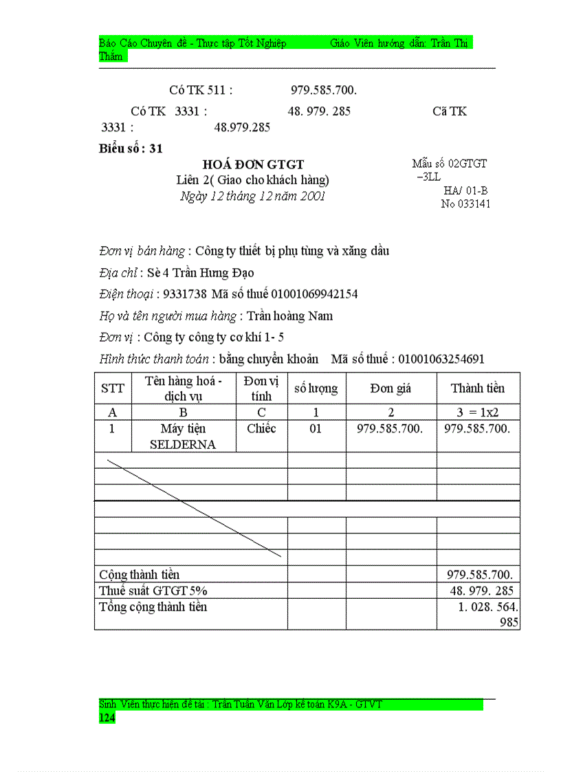image for page Công tác kế toán tiêu thụ hàng hóa và xác định kết quả kinh doanh ở công ty thiết bị phụ tùng và xăng dầu