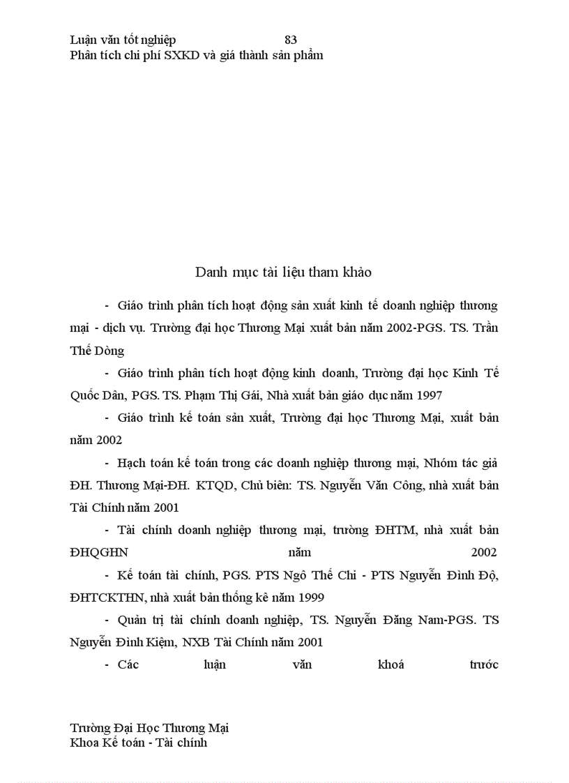 image for page Phân tích tình hình thực hiện chi phí sản xuất kinh doanh và giá thành sản phẩm và các biện pháp góp phần tiết kiệm chi phí tại Công ty giầy Thăng Long