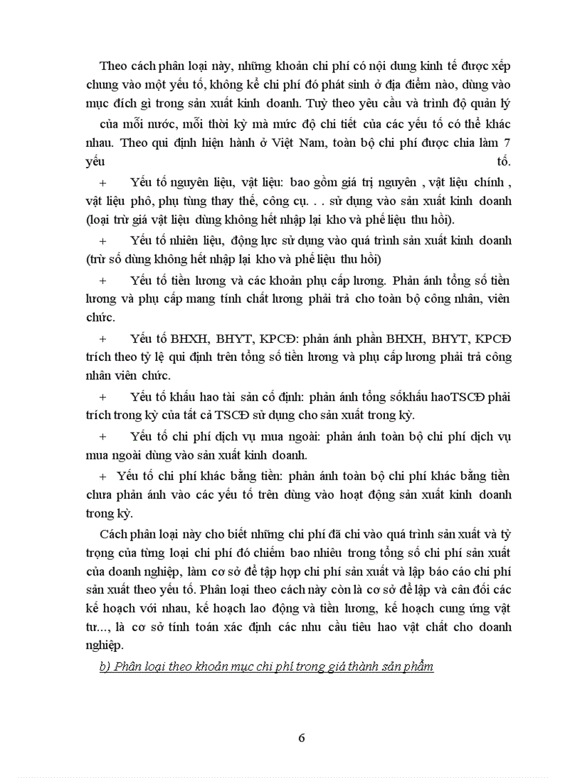 image for page Hạch toán chi phí sản xuất và tính gía thành sản phẩm tại nhà máy cơ khí Hồng Nam