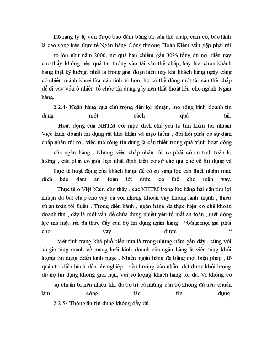 image for page Giải pháp hạn chế rủi ro tín dụng ở ngân hàng công thương hoàn kiếm