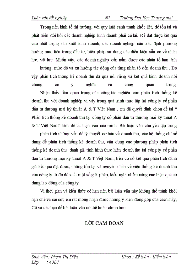 image for page Phân tích thống kê doanh thu tại Công ty cổ phần đầu tư thương mại kỹ thuật A&T Việt Nam