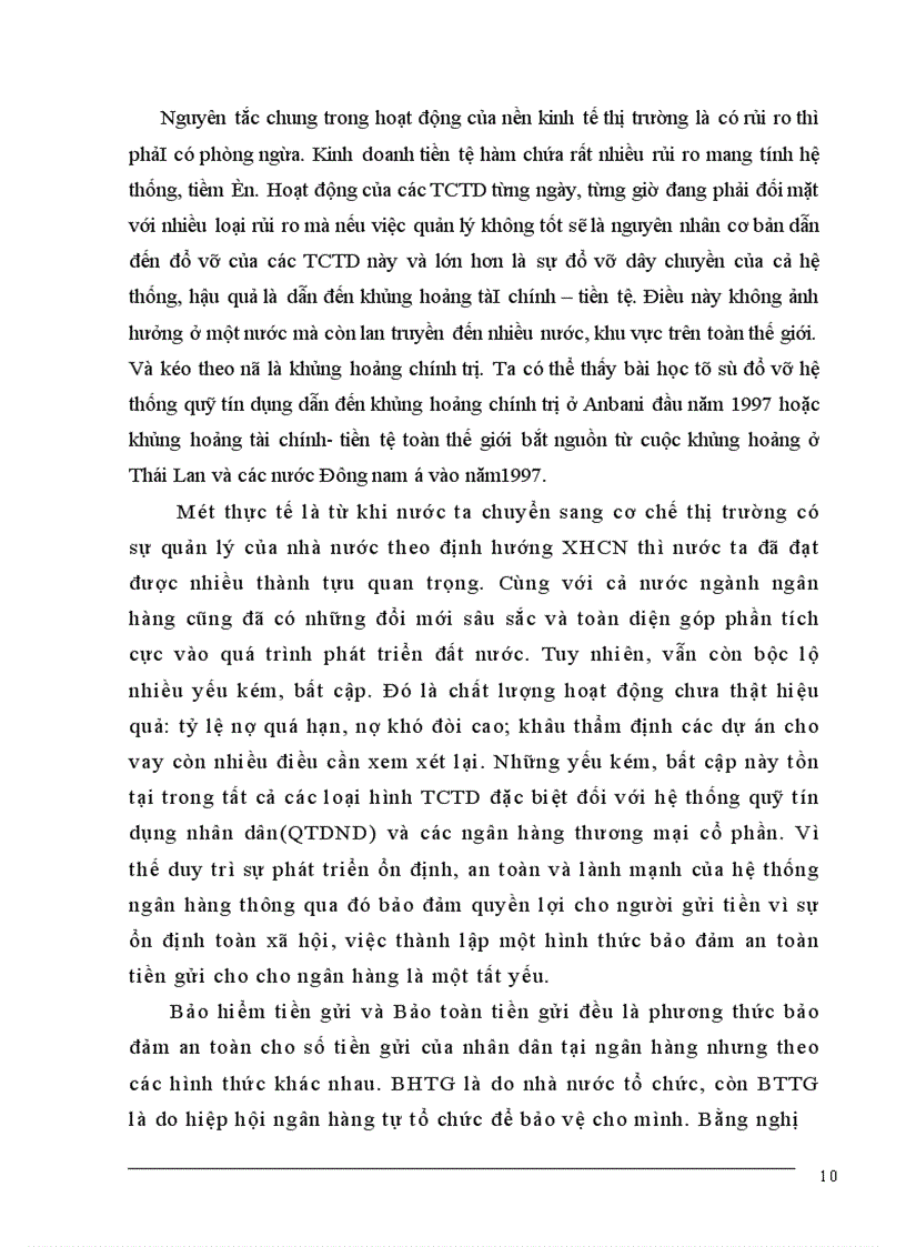 image for page Bảo hiểm tiền gửi và việc triển khai nghiệp vụ cho vay hỗ trợ tài chính ở Việt Nam