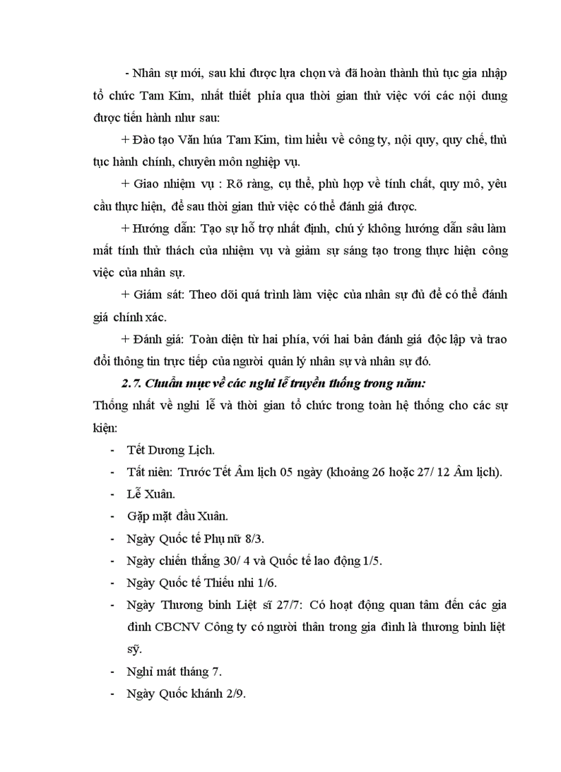 image for page Một số giải pháp nhằm xây dựng văn hóa Doanh nghiệp ở Công ty Cổ phần Tam Kim